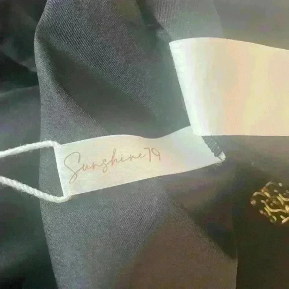 Sunshine 79 One Piece Black Bathing Suit. Size 12. NWT - Picture 9 of 9